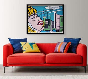 Tushikuni - The future will be wonderfull - Roy Lichtenstein