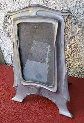 Cadre photo - Étain - Art nouveau