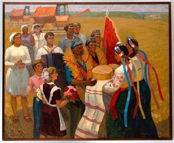 Ivan Petrovich Evchenko (1936-2014) - Festa del grano