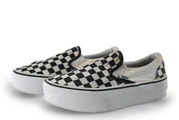 Vans Instappers in maat 37 Zwart, Kleding | Dames, Schoenen, Verzenden, Gedragen, Vans, Instappers