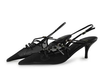 Jeffrey Campbell Slingbacks in maat 38 Zwart, Verzenden