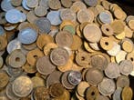 Spanje. Spain. Lot of 1.3+ kg of old coins (Zonder, Postzegels en Munten