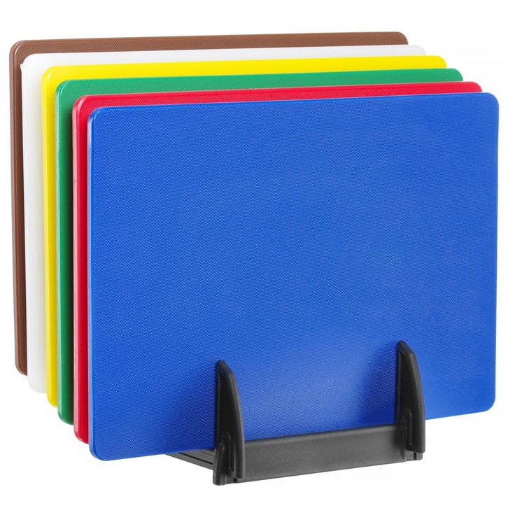 Snijplankenset | LDPE | Meerdere Kleuren | HACCP | 6 Stuks, Zakelijke goederen, Horeca | Keukenapparatuur, Nieuw in verpakking