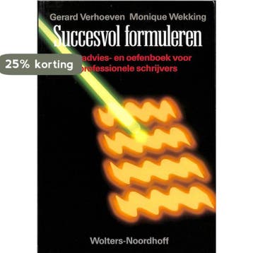 SUCCESVOL FORMUL. 9789001902636 VERHOEVEN, Verzenden, Gelezen, VERHOEVEN