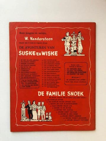 Suske en Wiske RV-28 - De spokenjagers - 1 Album - Eerste
