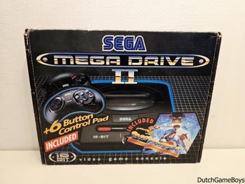 Sega MegaDrive II - Console - Streetfighter II + 6 Button Pa, Verzenden, Gebruikt
