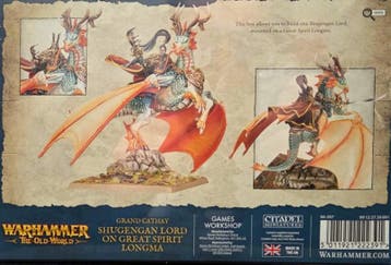 Armies of Grand Cathay Shugengan Lord on Great Spirit Longma, Ophalen of Verzenden