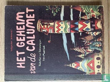Eksteroog - Het geheim van de calumet - 1948, Boeken, Stripverhalen, Eén stripboek, Verzenden, Gelezen, Leblicq, Henri.