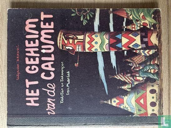 Eksteroog - Het geheim van de calumet - 1948, Boeken, Stripverhalen, Gelezen, Eén stripboek, Verzenden