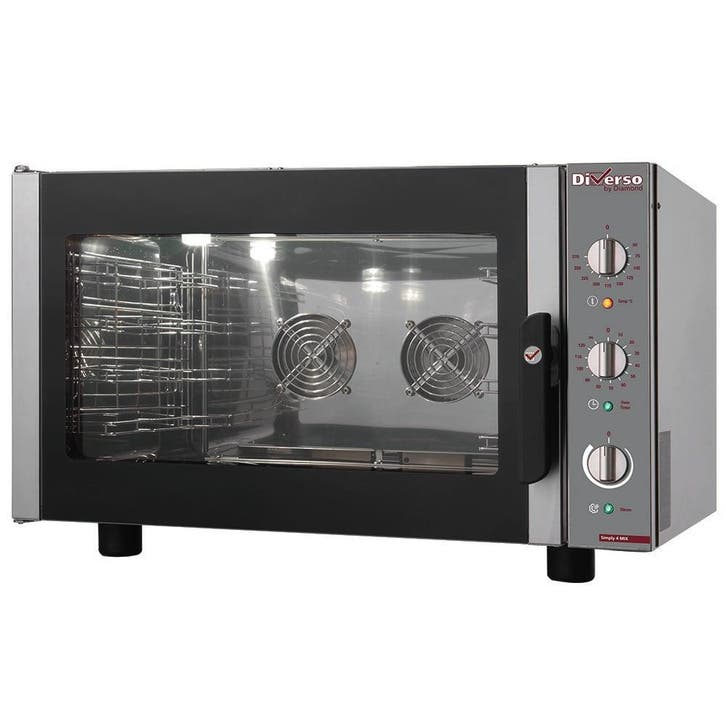 Hetelucht-/Stoomoven | SIMPLY | 4 Niveaus (EN/GN) |, Articles professionnels, Horeca | Équipement de cuisine, Envoi