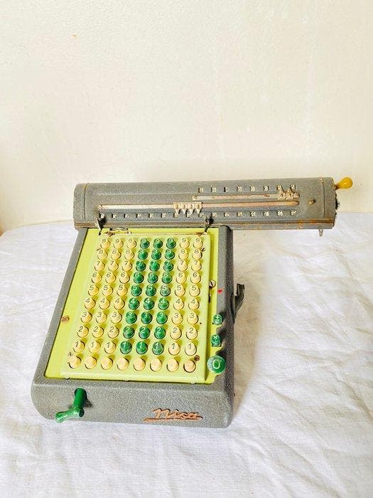 Nisa Model M - Rekenmachine - 1950-1960 - aritmetische, Antiek en Kunst, Kunst | Designobjecten