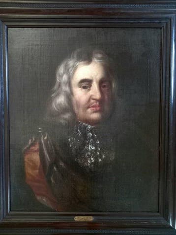 Jan Lievens (1607-1674), Navolger van - Portrait of Admiral