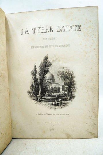 Victor Guérin - La Terre Sainte. Son histoire, ses, Antiek en Kunst, Antiek | Boeken en Manuscripten