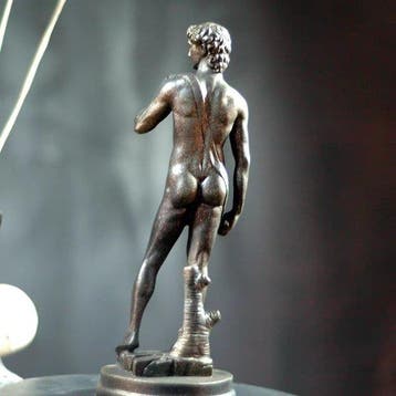 Résine, réplique du David de Michel-Ange Figure - 24 cm