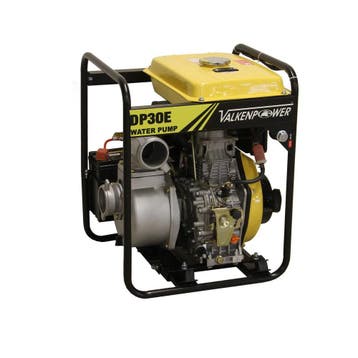 Diesel waterpomp 3'' 80mm elektrische start, Doe-het-zelf en Bouw, Ophalen of Verzenden, Nieuw