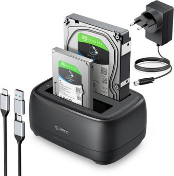 ORICO HDD Dock 40TB | Tweede kansje | Weg = Weg, Verzenden, Docking station