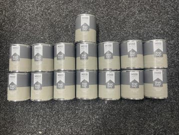 Veiling - 15x Moodpaints Timeless Taupe Krijtverf - 100 ml, Nieuw