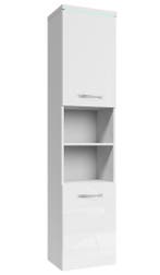 Badkamerkast Paso 35 x 35 x 160 cm Wit Kolomkast, Verzenden