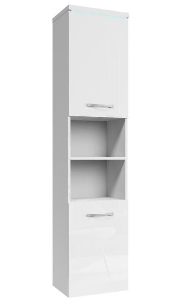 Badkamerkast Paso 35 x 35 x 160 cm Wit Kolomkast, Verzenden