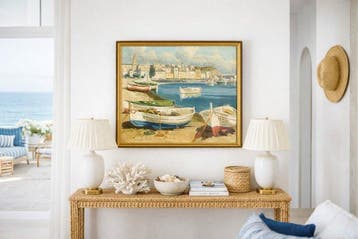 Spaanse school (XX) - Le port de Palamos