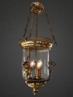 Kroonluchter - Glas, Brons, IJzer, Messing - kroonluchter