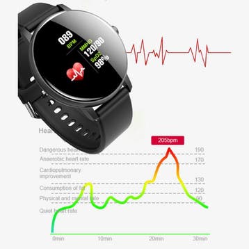Q5 Plus Sports Smartwatch Fitness Sport Activity Tracker, Verzenden