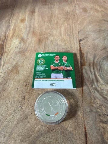 Ierland. 15 Euro 2023 Ireland Womens Football Team Proof