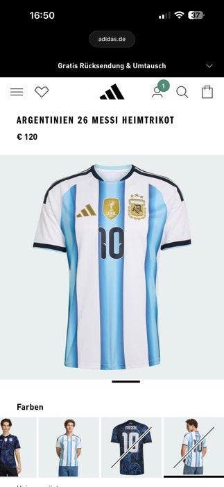 Argentyna - Wereldkampioenschap Voetbal - Lionel Messi -