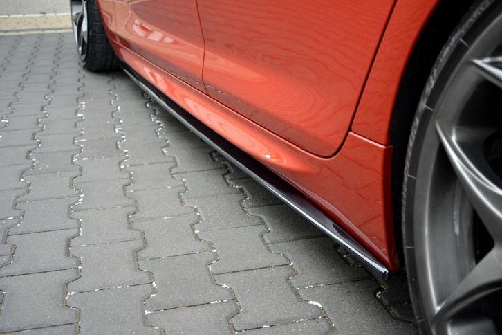 Sideskirts Aanzets Glans Zwart BMW 6 Serie F06 F12 F13 B7486, Autos : Pièces & Accessoires, Carrosserie & Tôlerie