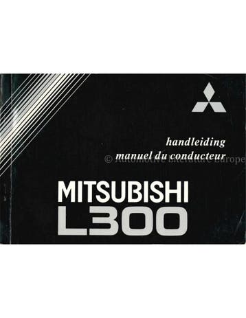 1988 MITSUBISHI L300 INSTRUCTIEBOEKJE NEDERLANDS | FRANS