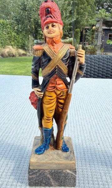 Militaire miniatuur beeldjes - vintage Italiaanse