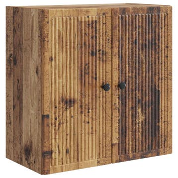 vidaXL Wandkast Oud hout 59 x 31 x 60 cm Bewerkt hout, Verzenden, Nieuw