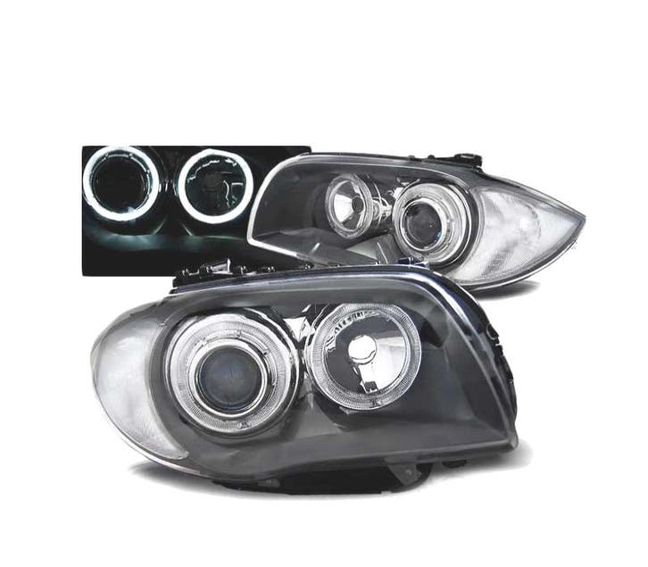 PHARES BMW E81 E87 E82 E88 04-11 ANGEL EYES LED, Autos : Pièces & Accessoires, Éclairage, Envoi