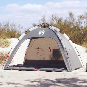 vidaXL Strandtent 2-persoons waterdicht snelontgrendeling, Verzenden