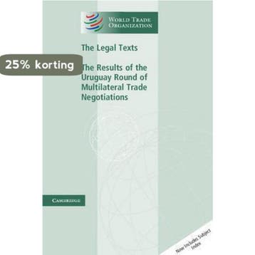 The Legal Texts 9780521785808 World Trade Organization, Verzenden, World Trade Organization