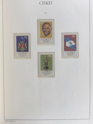 Afrique du Sud 1976/1994 - Collection dans un album