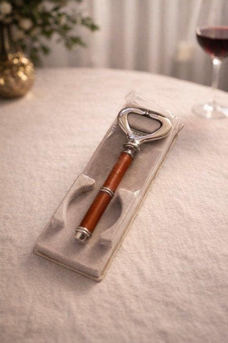 Christofle - Flessenopener (3) - Talismanenset - Verzilverd,, Antiquités & Art, Antiquités | Meubles | Tables