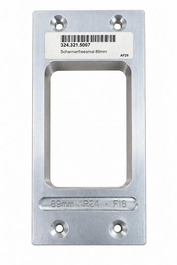 HMB Scharnierfreesmal 89 mm R24 F18 – Aluminium, Verzenden, Nieuw