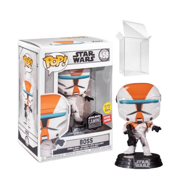 Funko Pop  Star Wars: Republic Commando  Boss 458   top, Collections, Jouets miniatures, Envoi