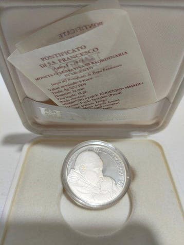 Vaticaan. 5 Euro 2013 Inizio Pontificato Papa Francesco
