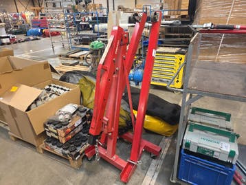 Opvouwbare werkplaatskraan NN 8 ton long ram jack, Nieuw