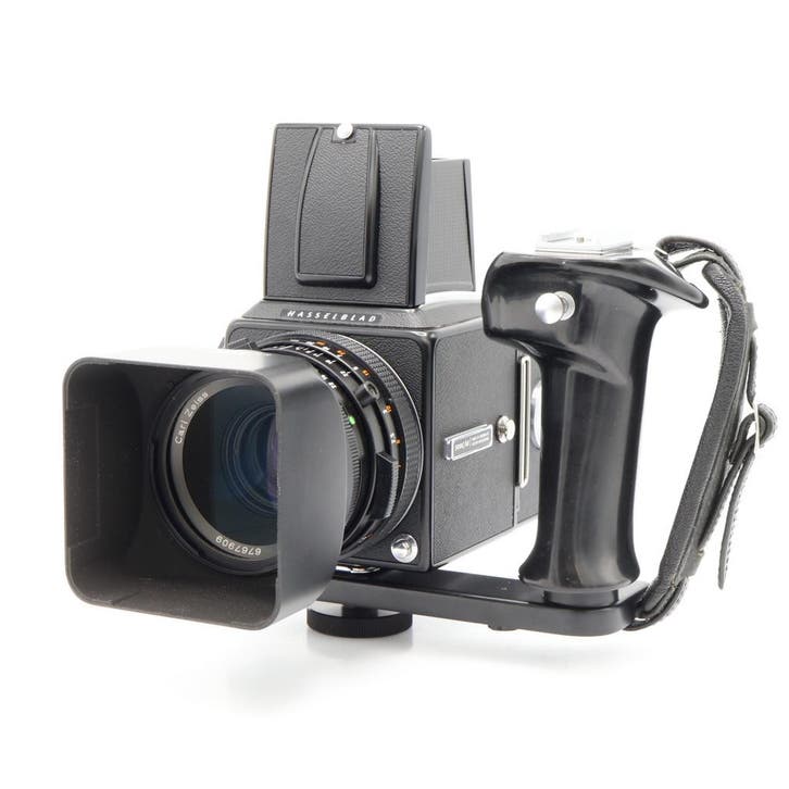 Hasselblad 500C/M + Carl Zeiss Planar T* 80mm F/2.8 + A12, Audio, Tv en Foto, Fotocamera's Digitaal, Zo goed als nieuw, Verzenden