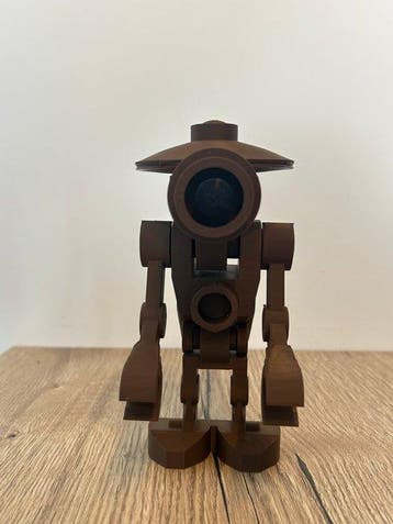 Fait maison - (MOC) Minifigure LEGO - 18 cm – Design Star, Nieuw