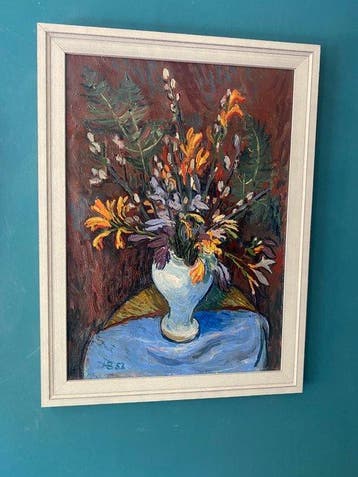 Hollandse School (XX) - Bloemstilleven