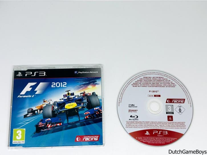 Playstation 3 / PS3 - F1 2012 - Promo, Consoles de jeu & Jeux vidéo, Jeux | Sony PlayStation 3, Envoi