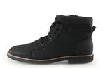 Rieker Veterboots in maat 46 Zwart, Verzenden, Zwart, Boots, Zo goed als nieuw