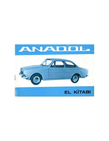 1966 ANADOL EL KITABI INSTRUCTIEBOEKJE TURKS