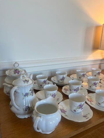 Limoges - Koffieservies (26) - Porselein