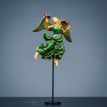 Figuur - Twee Engelen Raphael (2) - polystone