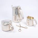 Christofle - Hotel - Theeservies (4) - Verzilverd, Antiek en Kunst